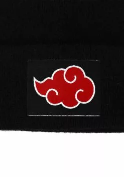Bioworld Merchandising / Independent Sales Naruto Hidden Leaf Village & Akatsuki Set Of 2 Combo Cuff Beanies -Scary Costumes store naruto hidden leaf village akatsuki combo cuff beanie alt 2