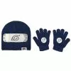 Bioworld Merchandising / Independent Sales Kid's Naruto Hidden Leaf Village Beanie & Gloves Combo
