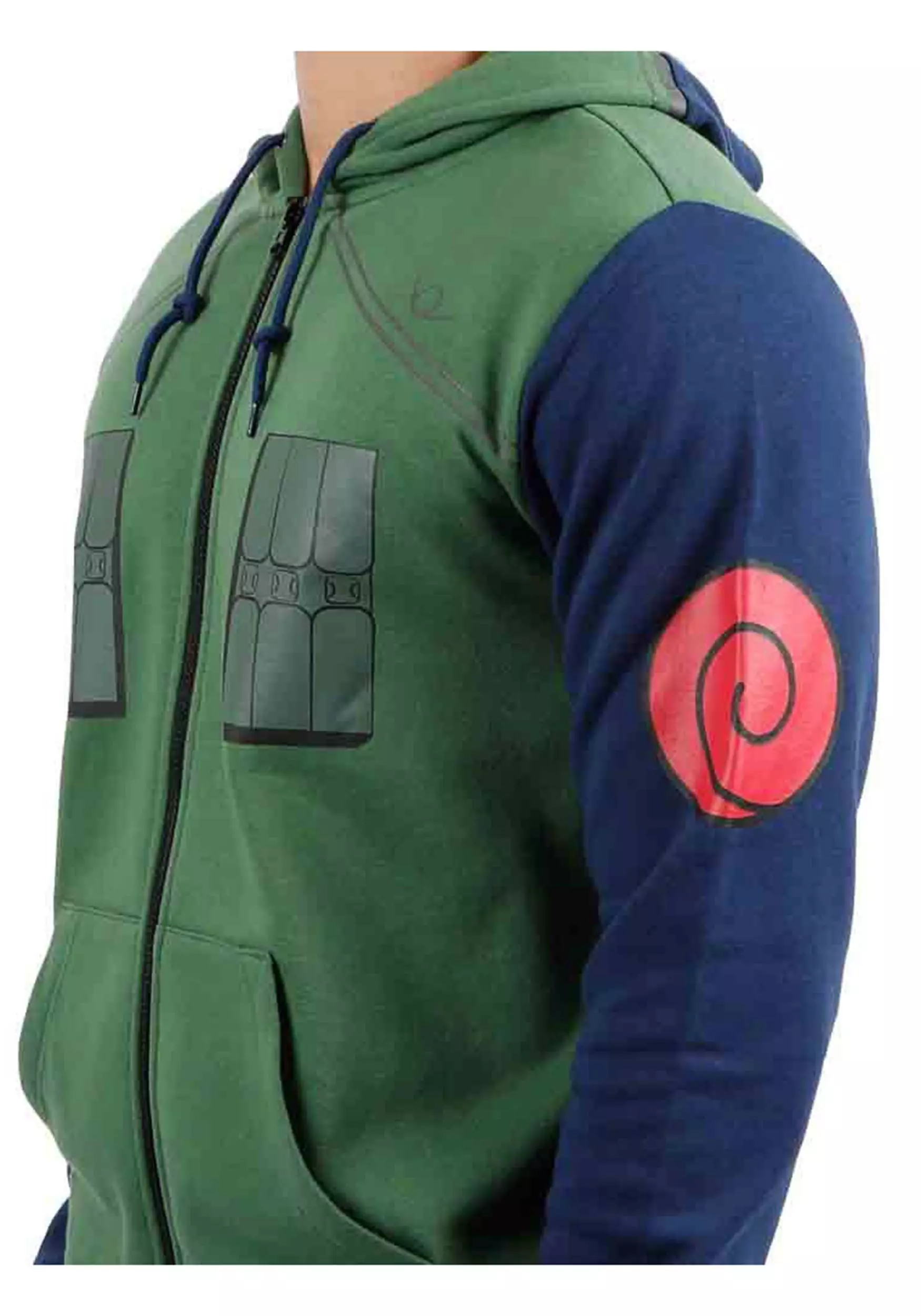 Bioworld Merchandising / Independent Sales Kakashi Cosplay Hoodie From Naruto 3 Bioworld Merchandising / Independent Sales Kakashi Cosplay Hoodie From Naruto - Image 3
