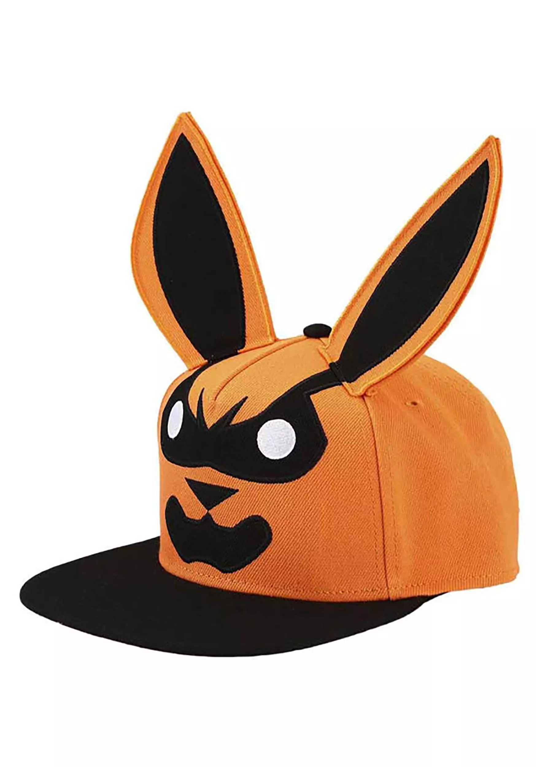 Bioworld Merchandising / Independent Sales Naruto Kurama Big Face 3D Flat Bill Snapback Hat 3 Bioworld Merchandising / Independent Sales Naruto Kurama Big Face 3D Flat Bill Snapback Hat - Image 3