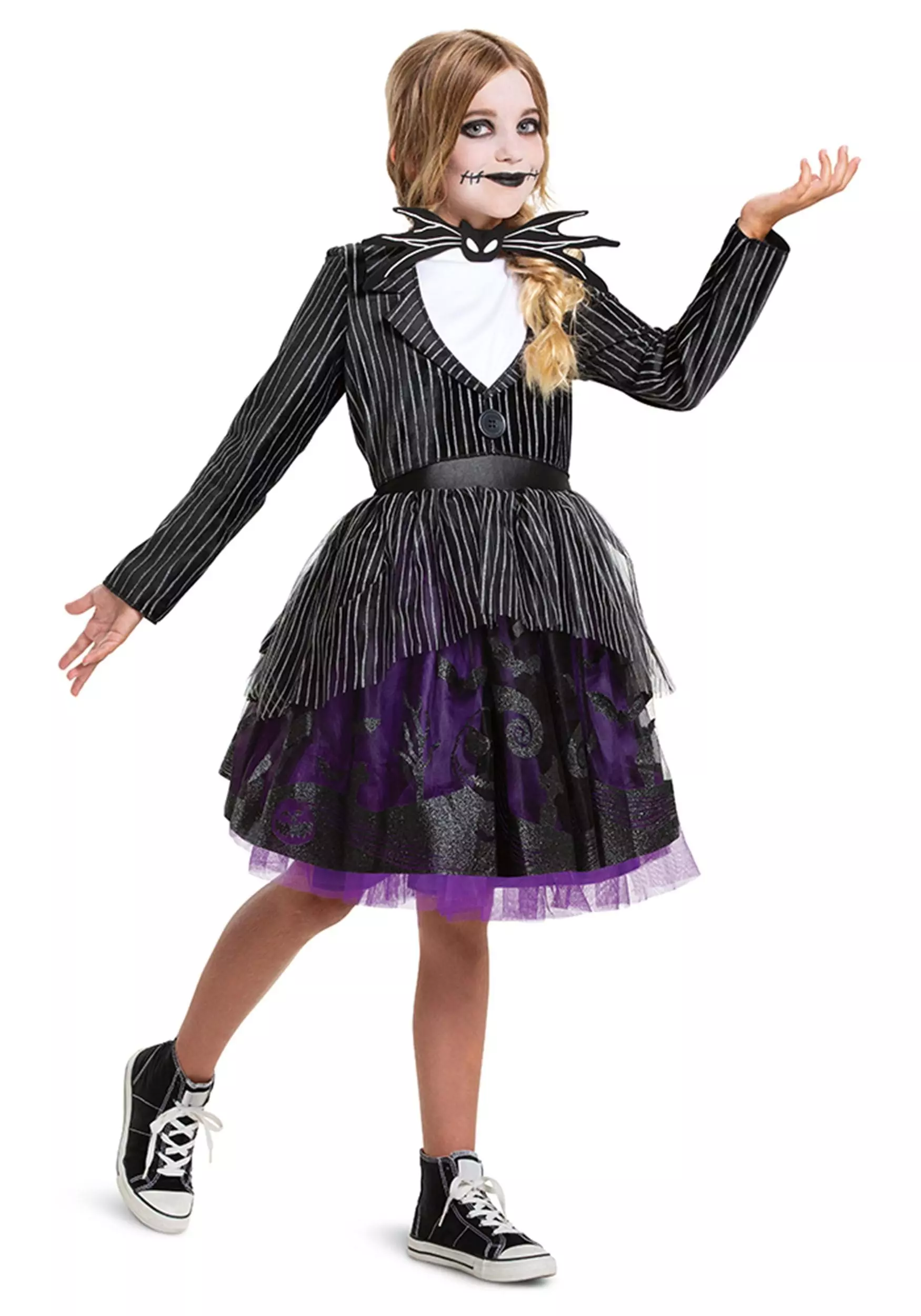 Disguise Nightmare Before Christmas Jack Skellington Tutu Deluxe Costume For Girls 1 Disguise Nightmare Before Christmas Jack Skellington Tutu Deluxe Costume For Girls