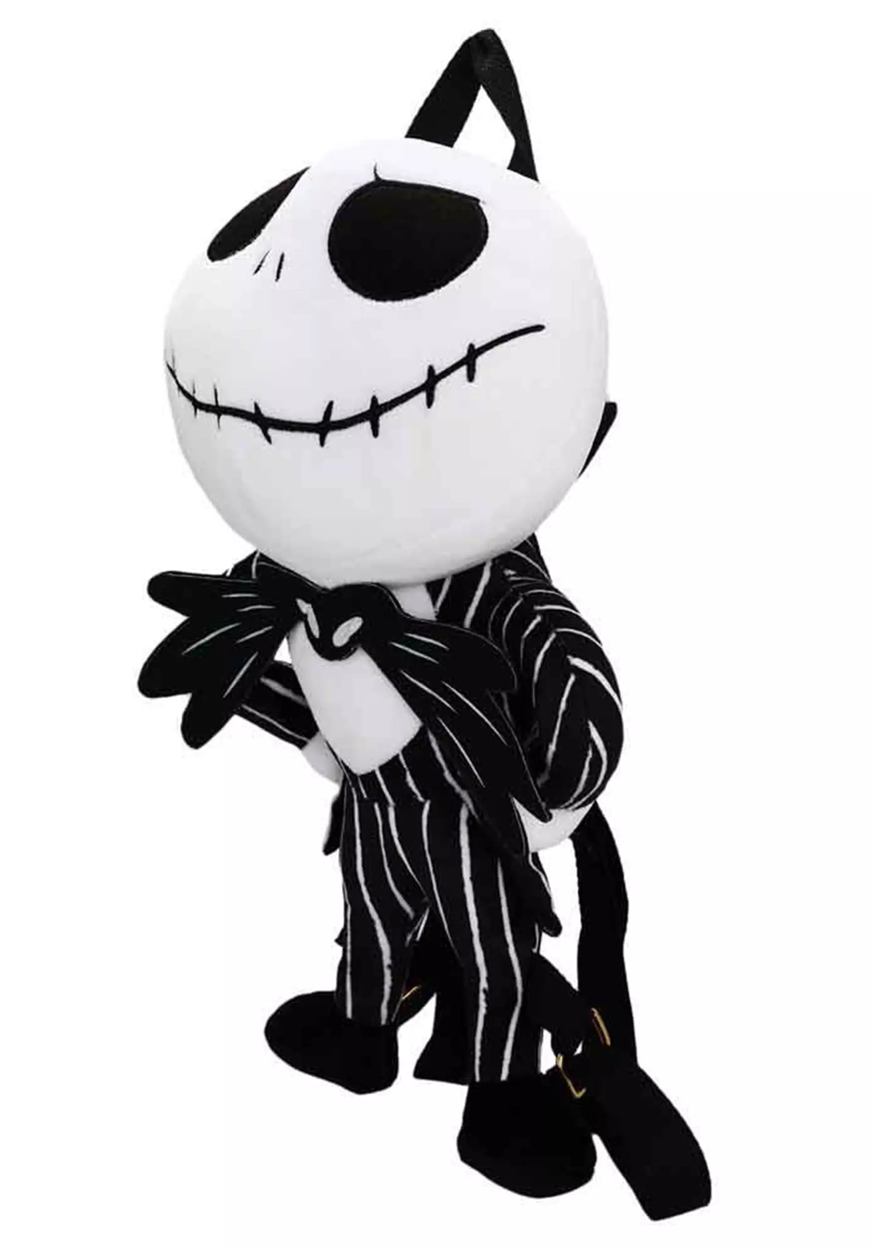 Bioworld Merchandising / Independent Sales Nightmare Before Christmas Jack Skellington Plush Mini Backpack 2 Bioworld Merchandising / Independent Sales Nightmare Before Christmas Jack Skellington Plush Mini Backpack - Image 2