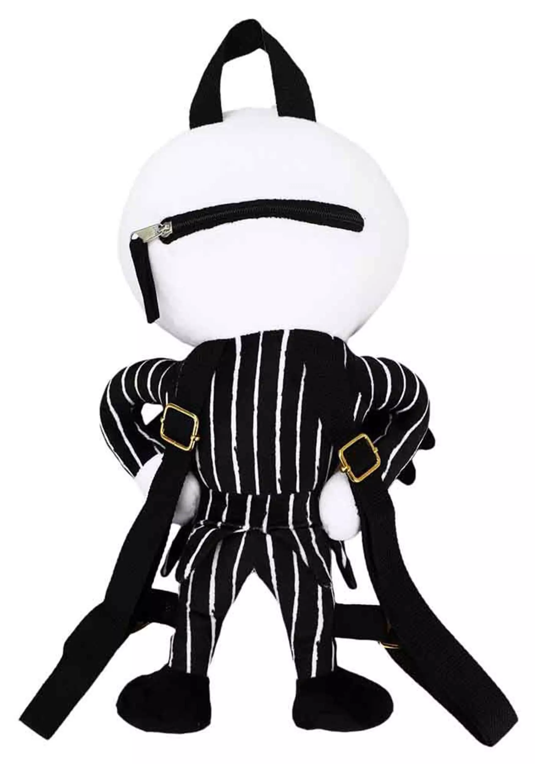 Bioworld Merchandising / Independent Sales Nightmare Before Christmas Jack Skellington Plush Mini Backpack 4 Bioworld Merchandising / Independent Sales Nightmare Before Christmas Jack Skellington Plush Mini Backpack - Image 4