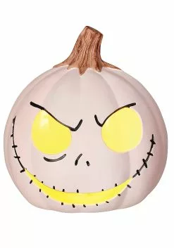 Seasons USA Inc. Nightmare Before Christmas Jack Skellington 6" Light Up Pumpkin Decoration