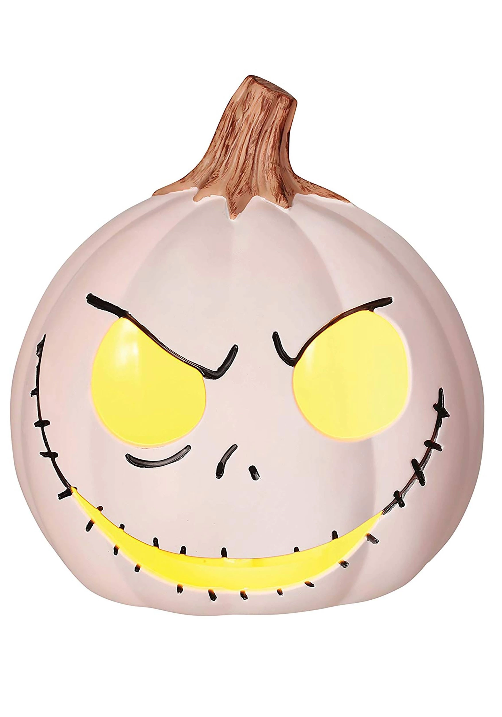 Seasons USA Inc. Nightmare Before Christmas Jack Skellington 6" Light Up Pumpkin Decoration 1 Seasons USA Inc. Nightmare Before Christmas Jack Skellington 6" Light Up Pumpkin Decoration