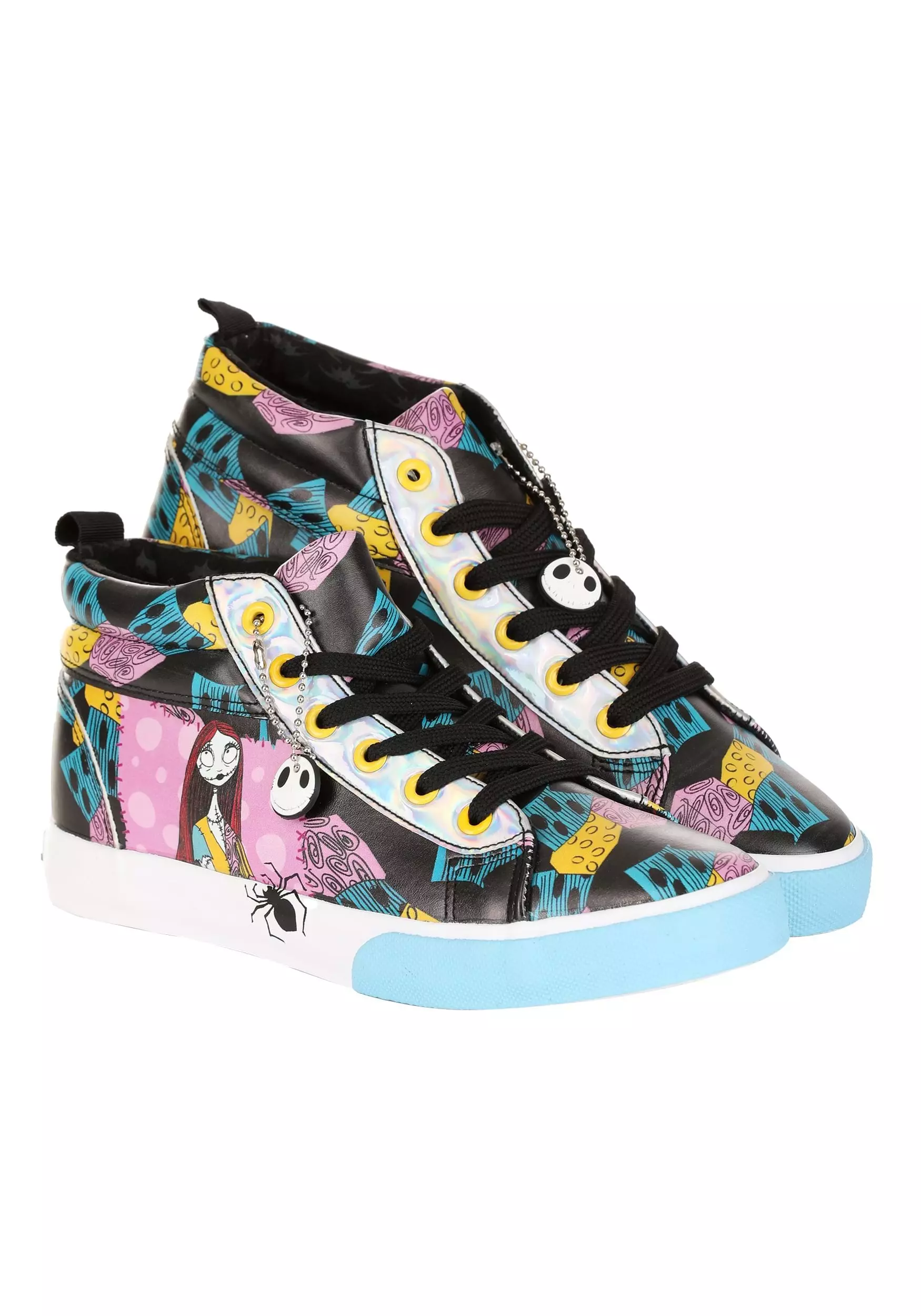 Ground Up Women's Nightmare Before Christmas Sally High-Top Shoes 10 Ground Up Women's Nightmare Before Christmas Sally High-Top Shoes - Image 10