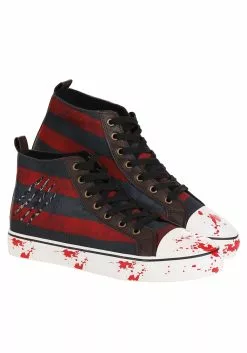 Ground Up Adult Nightmare On Elm Street Freddy Krueger Sneakers 17 Ground Up Adult Nightmare On Elm Street Freddy Krueger Sneakers -Scary Costumes store nightmare on elm street freddy krueger adult sneakers alt 7
