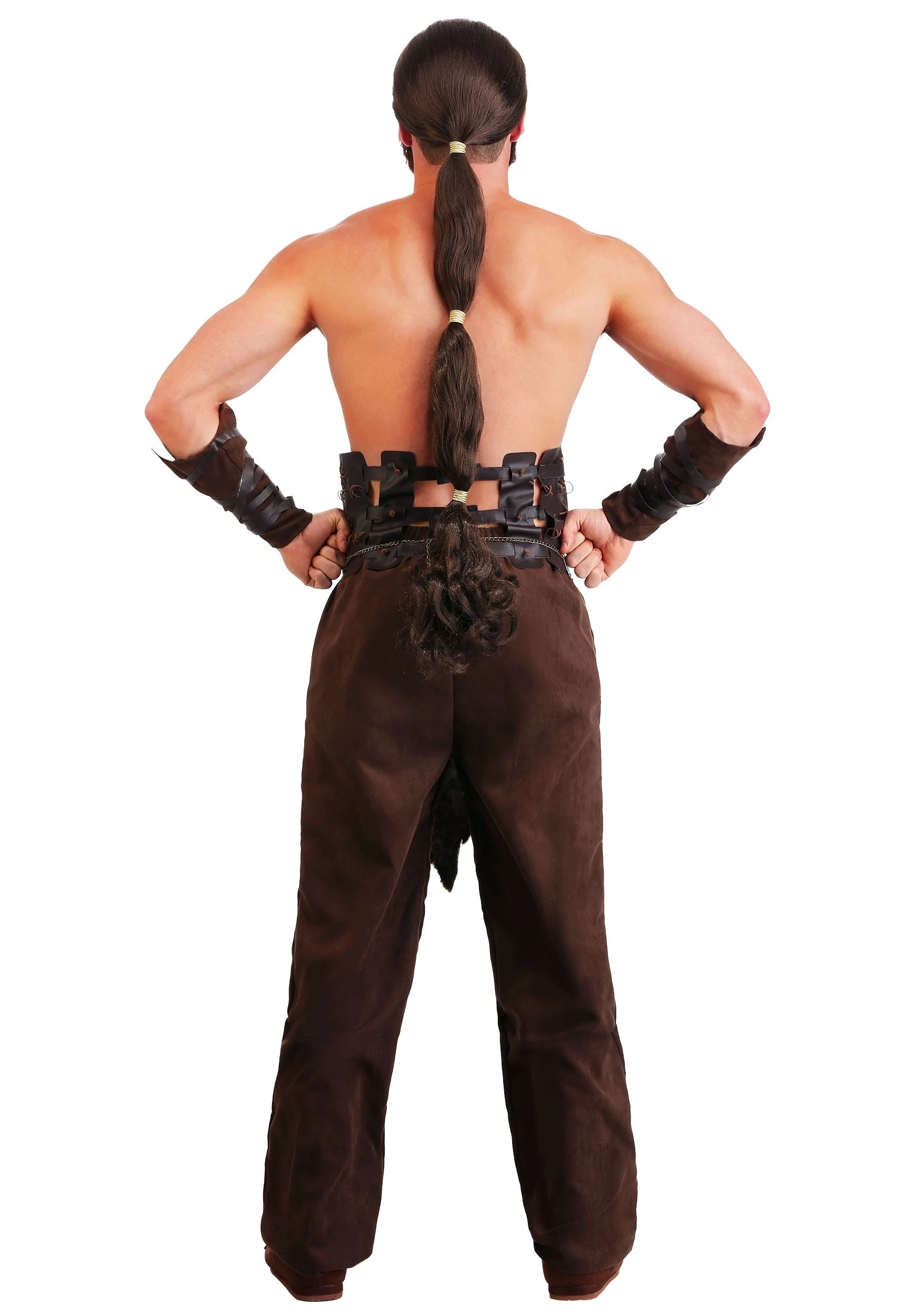 Fun Costumes Men's Nomadic Horse Warrior Costume 2 Fun Costumes Men's Nomadic Horse Warrior Costume - Image 2