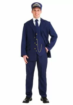 Fun Costumes North Pole Train Conductor Adult Costume