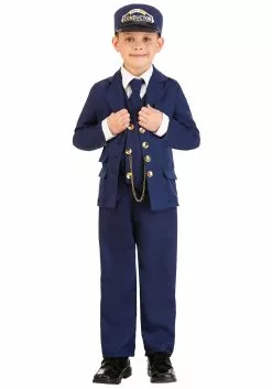 Fun Costumes North Pole Train Conductor Boy's Costume