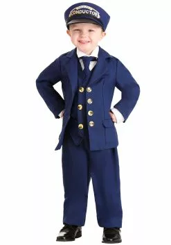 Fun Costumes North Pole Train Conductor Toddler Costume For Boys