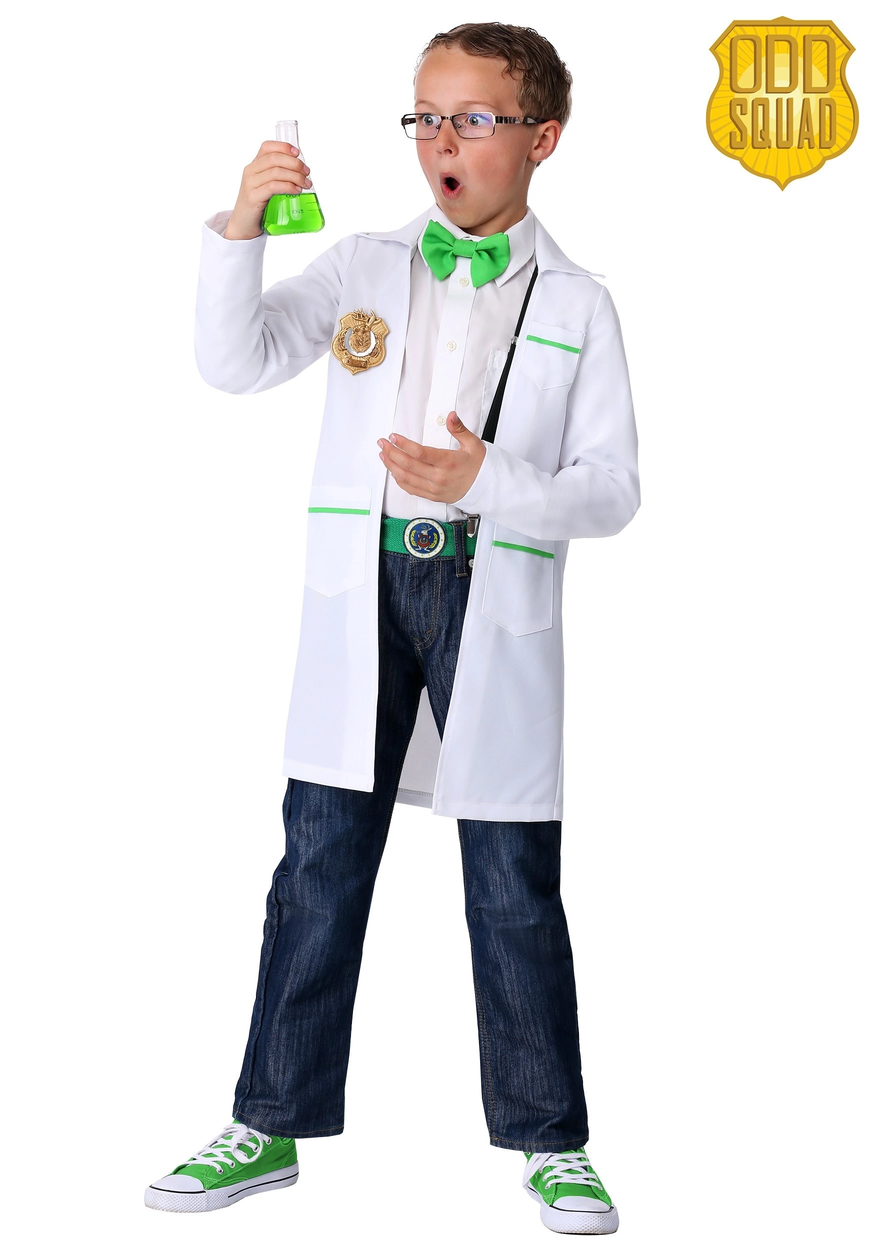 Fun Costumes ODD SQUAD Child Scientist Costume 1 Fun Costumes ODD SQUAD Child Scientist Costume