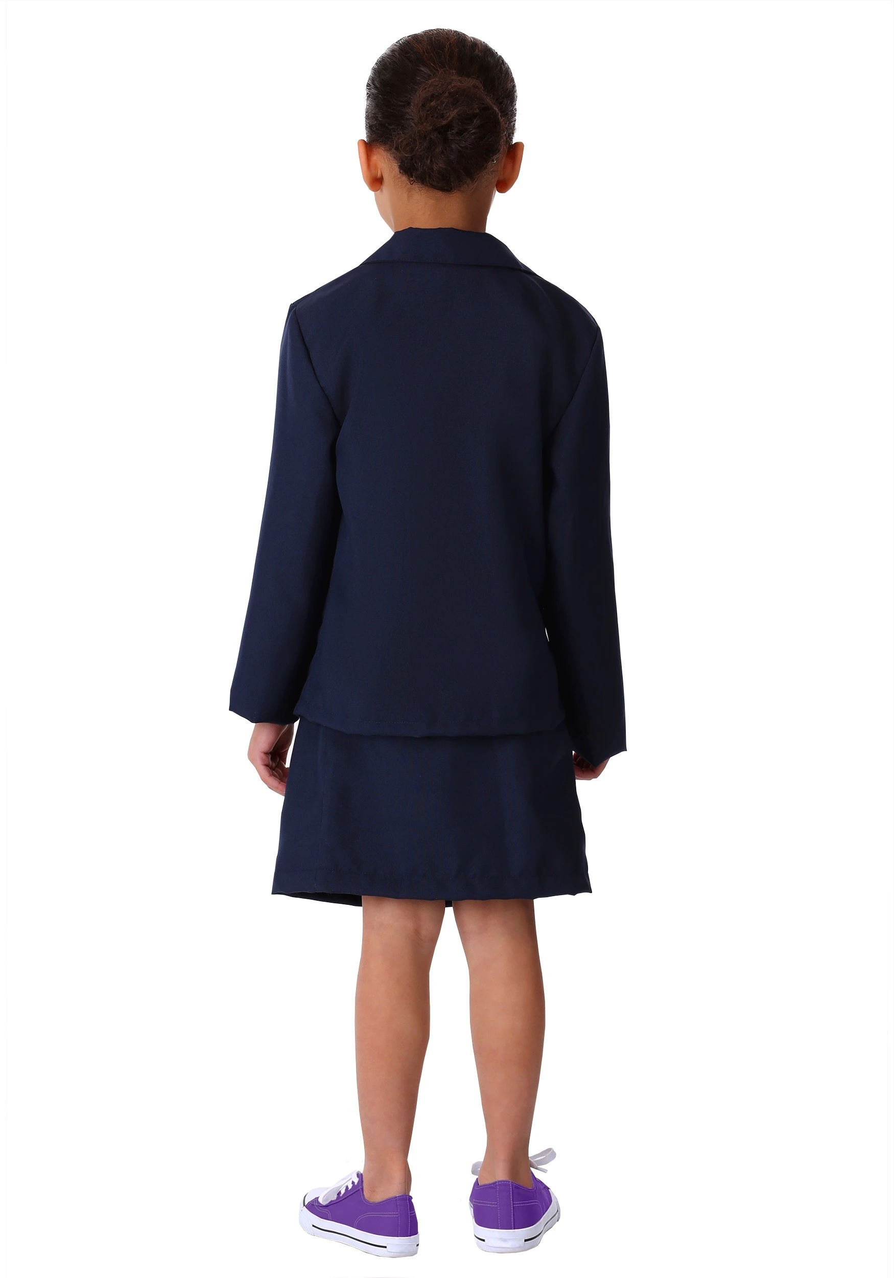 Fun Costumes Odd Squad Ms. O Navy Suit Costume For Girls 2 Fun Costumes Odd Squad Ms. O Navy Suit Costume For Girls - Image 2