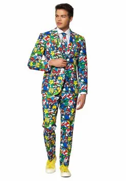 Opposuits Opposuit Super Mario Men's Suit