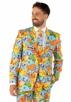 Opposuits Pokémon Men's Suit 8 Opposuits Pokémon Men's Suit -Scary Costumes store opposuits pokemon suit for men alt 2