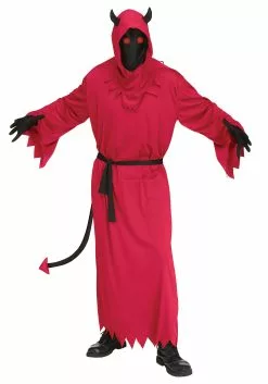 Fun World Men's Fade In/Out Devil Costume
