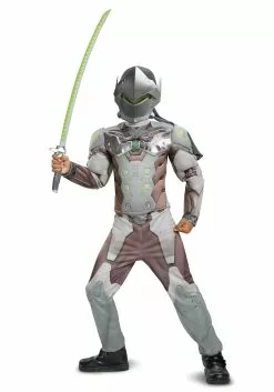 Disguise Overwatch Genji Classic Muscle Costume For Boys