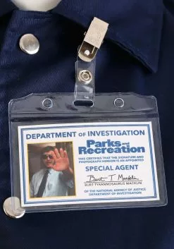 Boloparty Parks And Recreation Burt Macklin Costume For Adults -Scary Costumes store parks and recreation adult burt macklin costume 2