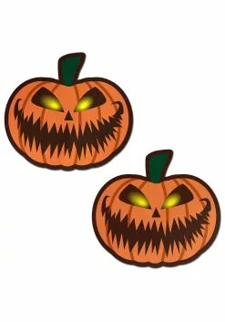 Pastease Creepy Jack-O-Lantern Pasties For Adults