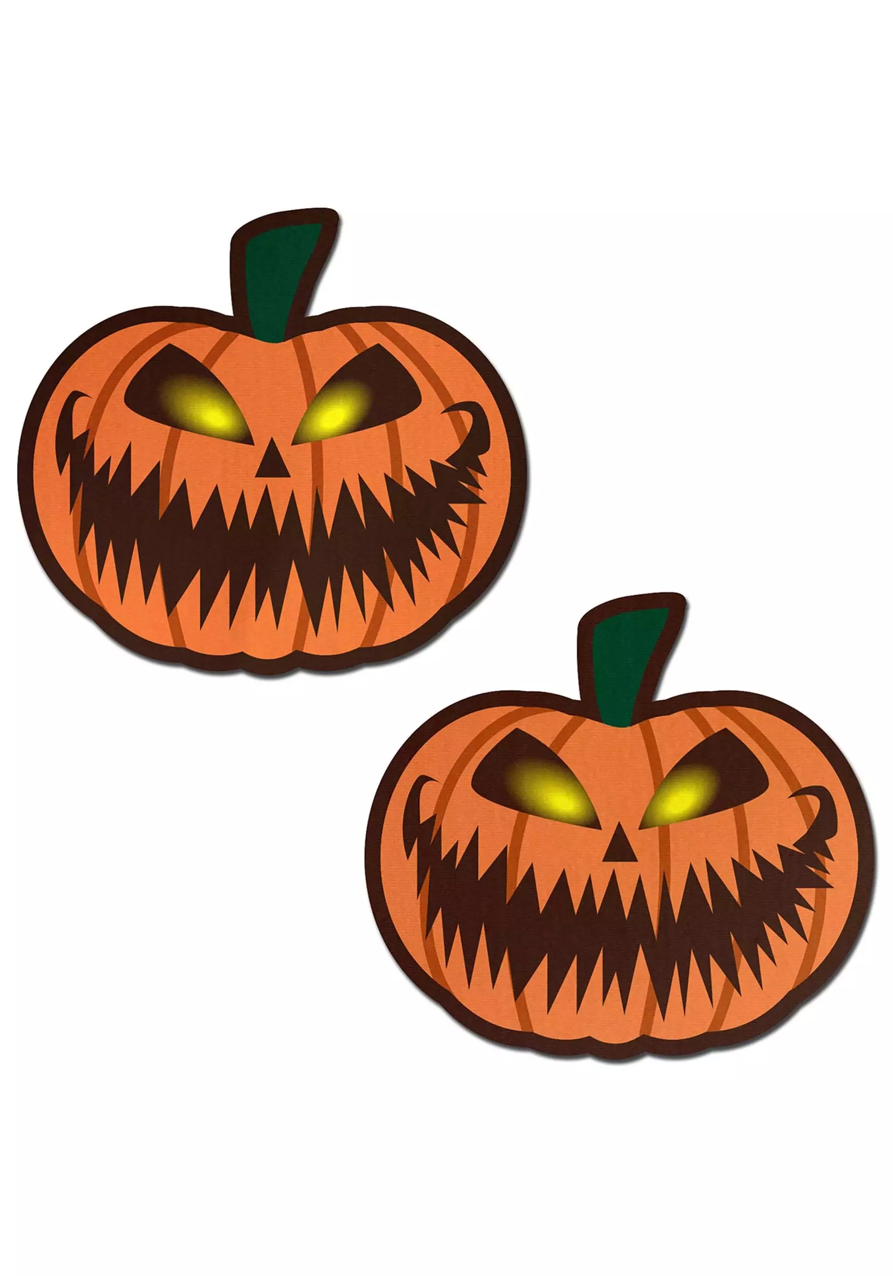 Pastease Creepy Jack-O-Lantern Pasties For Adults 1 Pastease Creepy Jack-O-Lantern Pasties For Adults