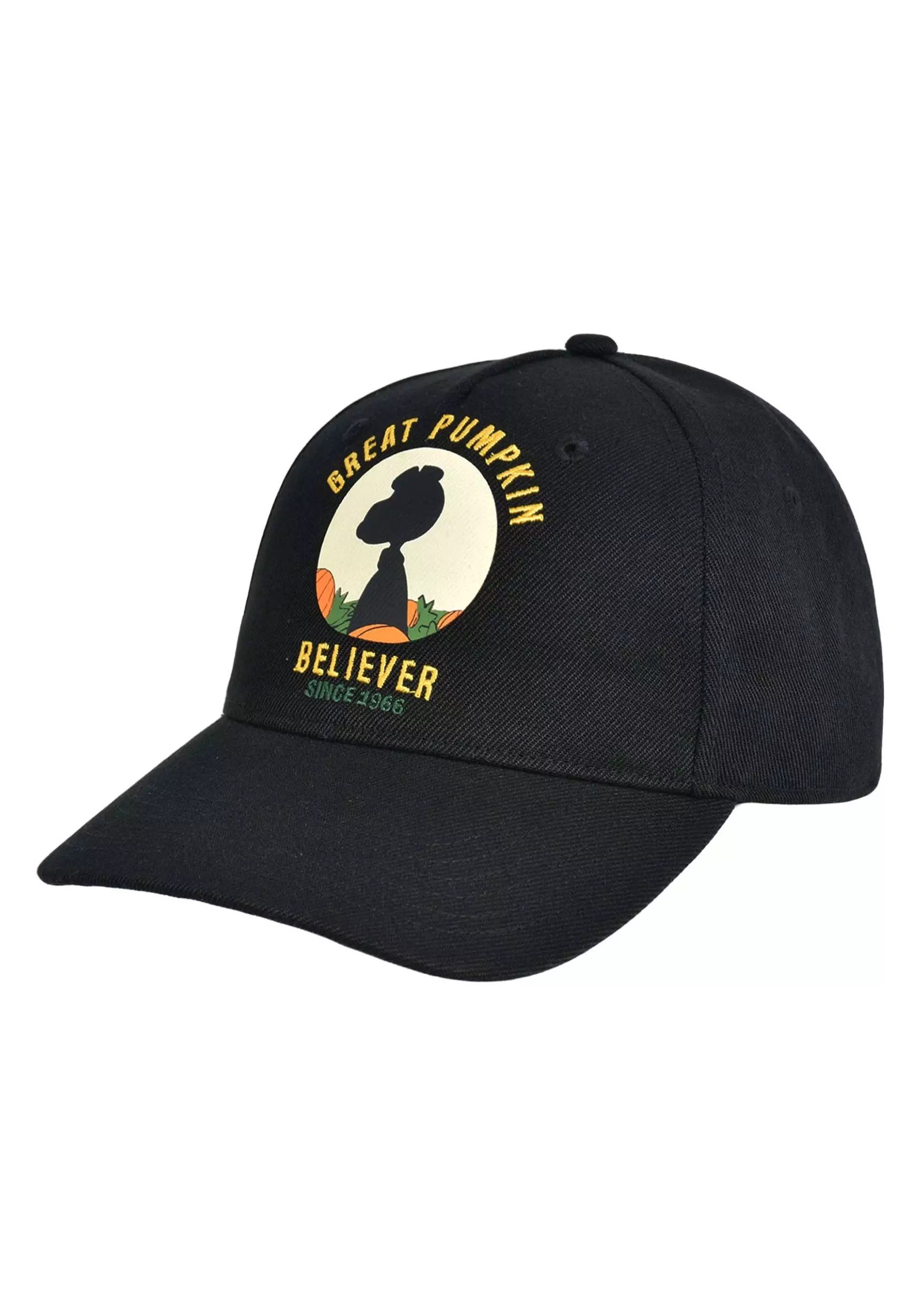 Concept One Accessories Peanuts Great Pumpkin Believer Snoopy Dad Hat 3 Concept One Accessories Peanuts Great Pumpkin Believer Snoopy Dad Hat - Image 3