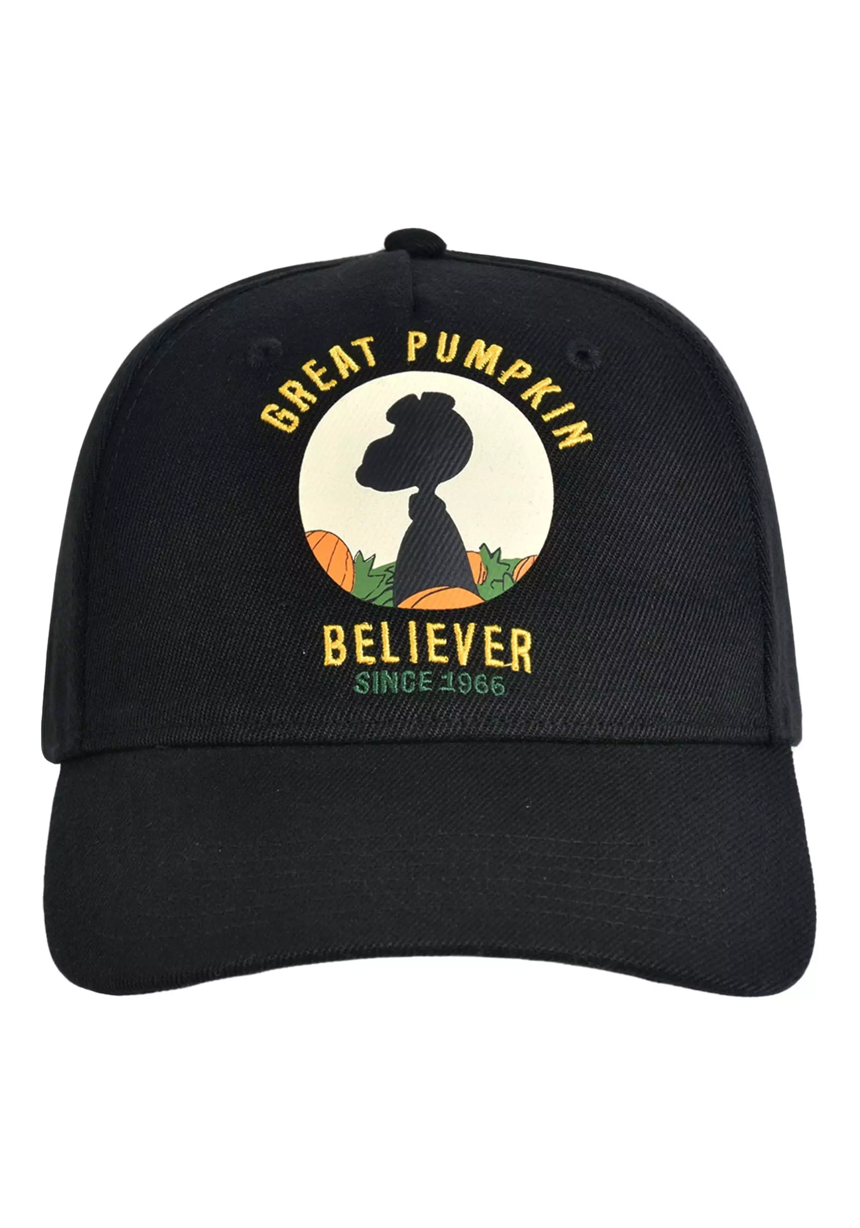 Concept One Accessories Peanuts Great Pumpkin Believer Snoopy Dad Hat 1 Concept One Accessories Peanuts Great Pumpkin Believer Snoopy Dad Hat