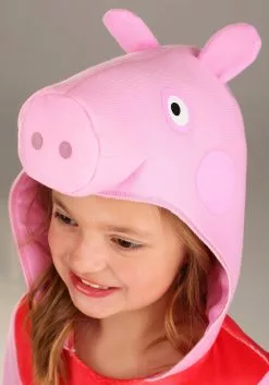 Disguise Limited Peppa Pig Girl's Long Sleeve Costume -Scary Costumes store peppa pig girls long sleeve costume alt 2