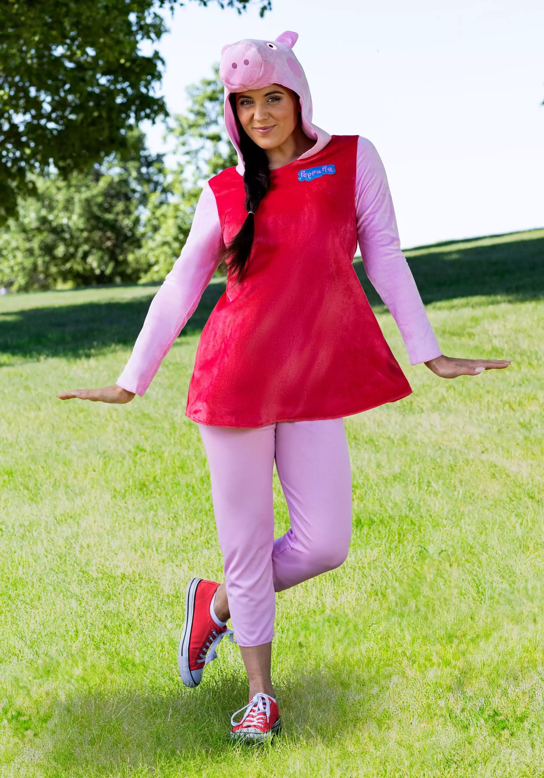 Disguise Limited Peppa Pig Adult Deluxe Costume For Women 1 Disguise Limited Peppa Pig Adult Deluxe Costume For Women