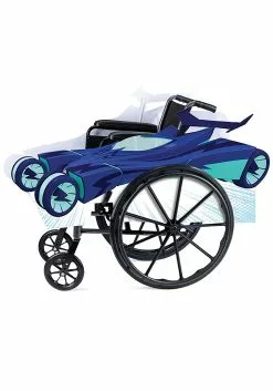 Disguise Adaptive PJ Masks Cat Car Wheelchair Cover