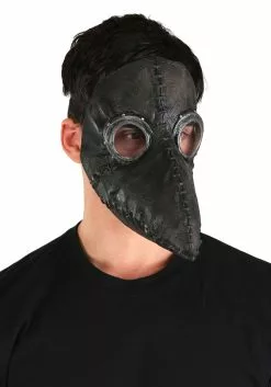 Ghoulish Productions Plague Doctor Black Mask