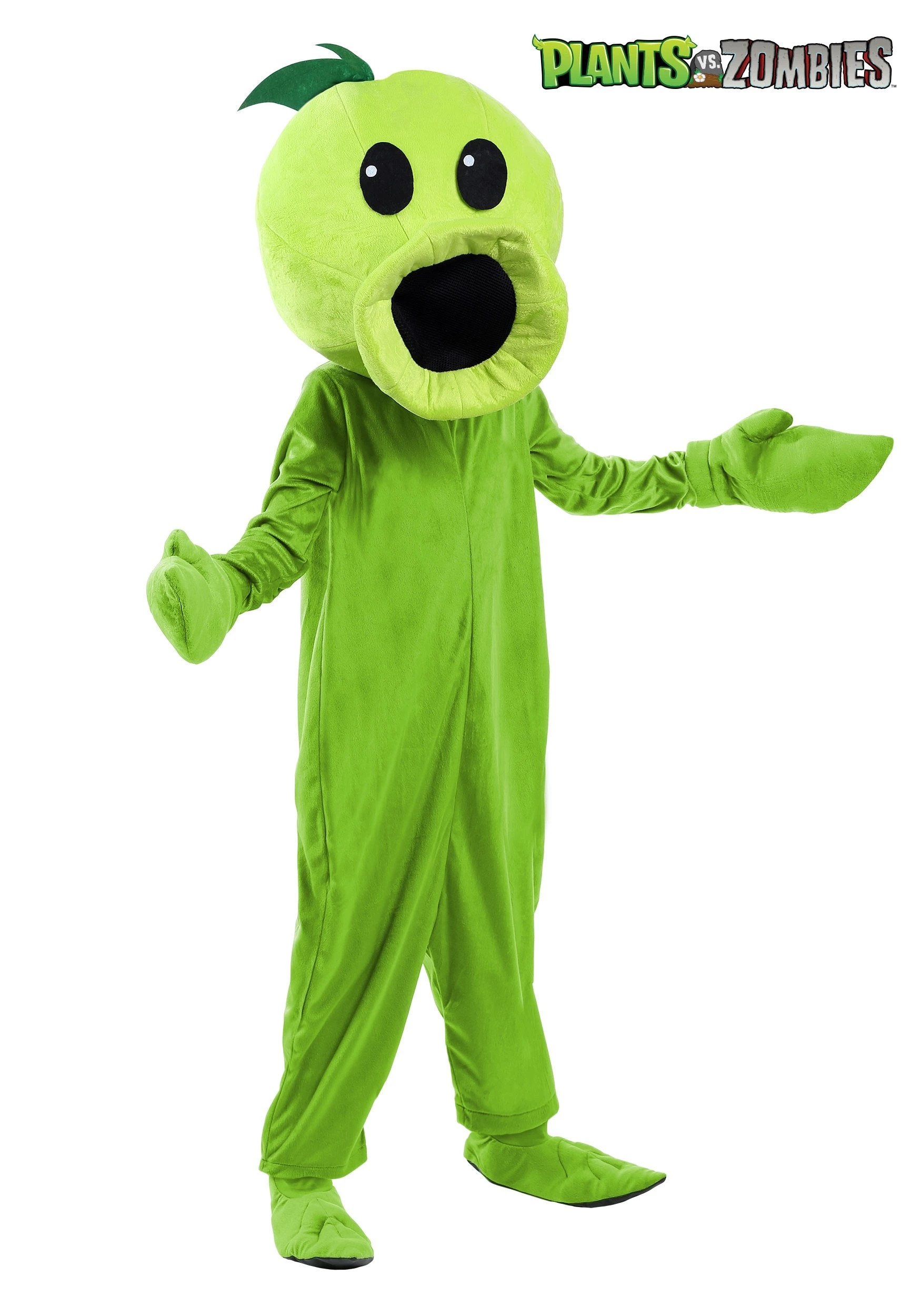 Fun Costumes Plants Vs Zombies Kids Peashooter Costume 1 Fun Costumes Plants Vs Zombies Kids Peashooter Costume