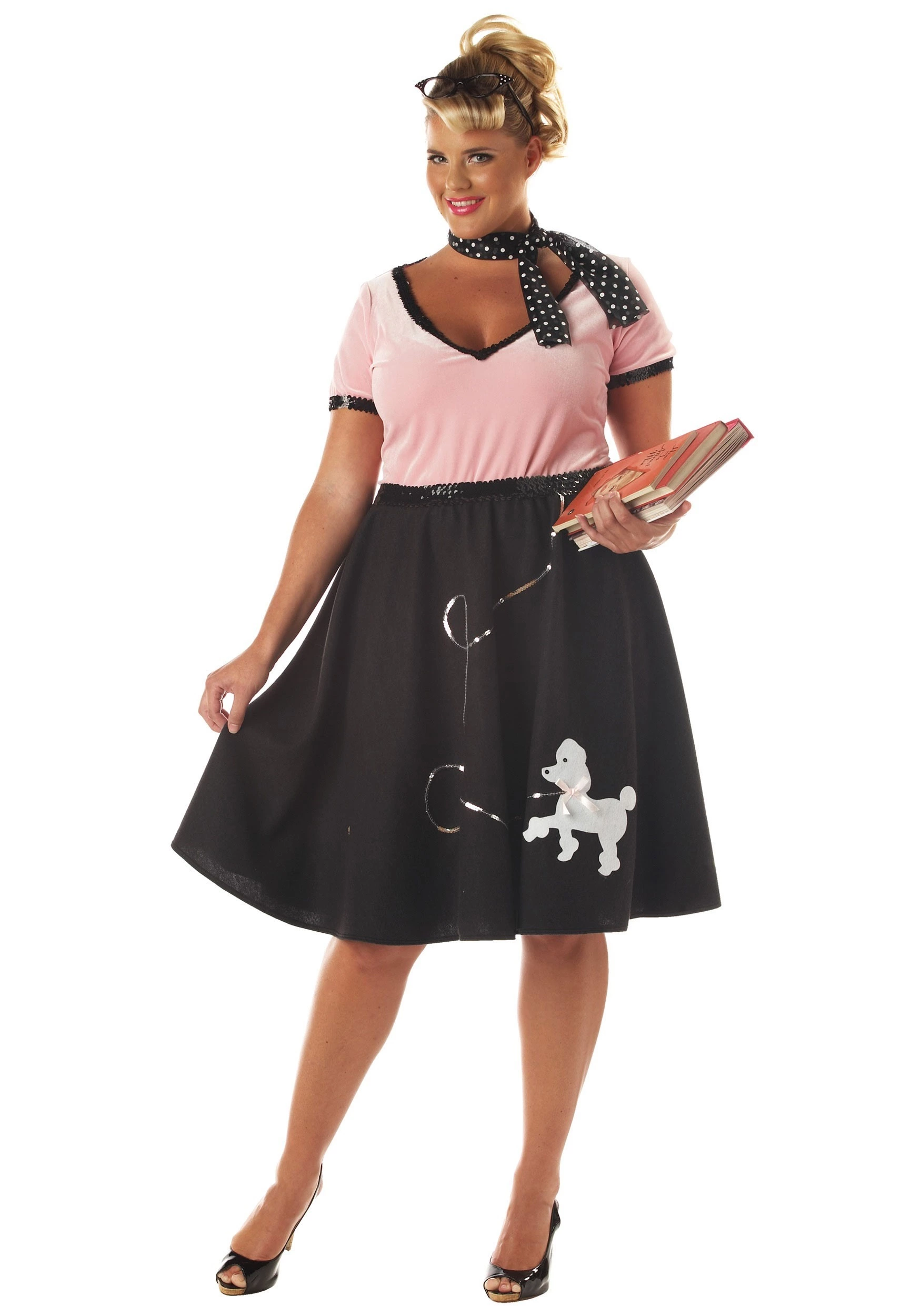 California Costume Collection Plus Size 50s Sweetheart Costume 1 California Costume Collection Plus Size 50s Sweetheart Costume