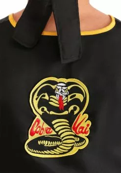 Fun Costumes Plus Size Adult Cobra Kai Costume 14 Fun Costumes Plus Size Adult Cobra Kai Costume -Scary Costumes store plus size cobra kai costume alt3