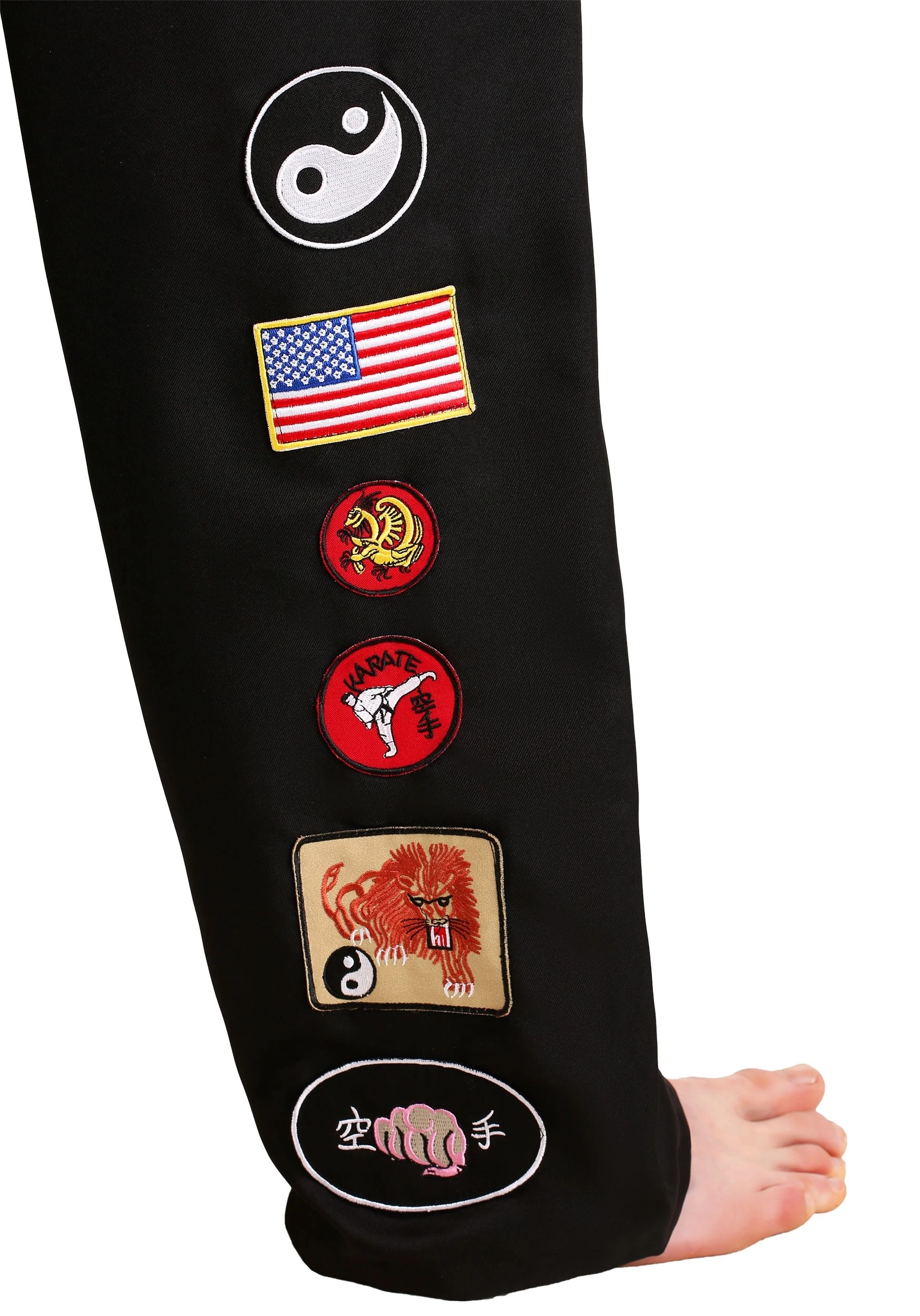 Fun Costumes Plus Size Adult Cobra Kai Costume 7 Fun Costumes Plus Size Adult Cobra Kai Costume - Image 7