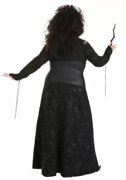 Jerry Leigh Deluxe Harry Potter Bellatrix Plus Size Womens Costume 12 Jerry Leigh Deluxe Harry Potter Bellatrix Plus Size Womens Costume -Scary Costumes store plus size deluxe harry potter bellatrix costume alt 3