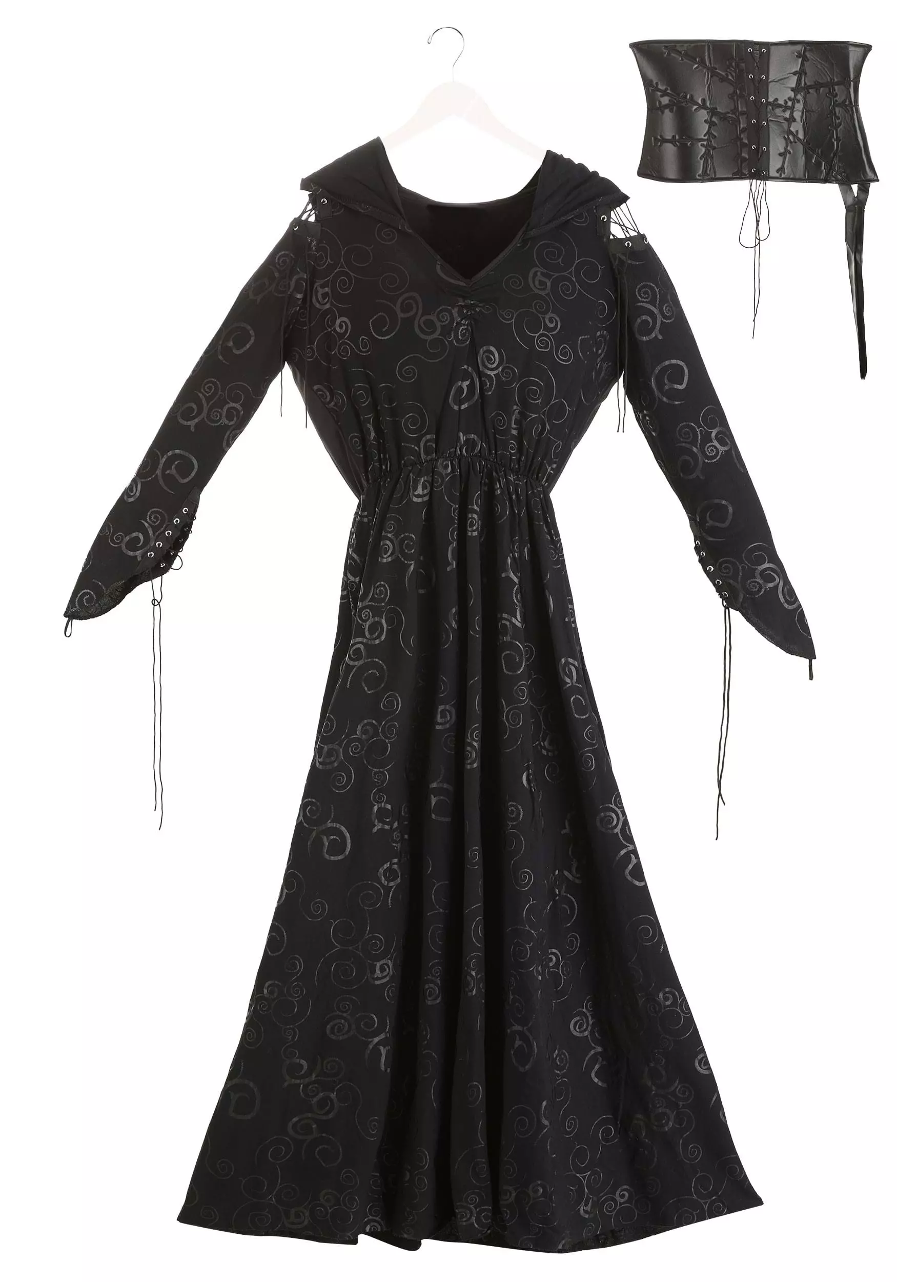Jerry Leigh Deluxe Harry Potter Bellatrix Plus Size Womens Costume 9 Jerry Leigh Deluxe Harry Potter Bellatrix Plus Size Womens Costume - Image 9