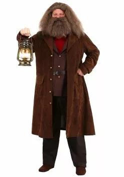 Jerry Leigh Deluxe Harry Potter Hagrid Plus Size Costume 13 Jerry Leigh Deluxe Harry Potter Hagrid Plus Size Costume -Scary Costumes store plus size deluxe harry potter hagrid costume alt 2
