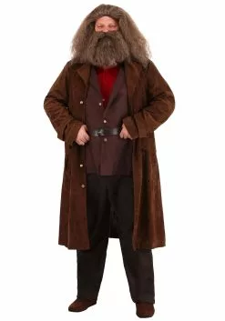 Jerry Leigh Deluxe Harry Potter Hagrid Plus Size Costume 14 Jerry Leigh Deluxe Harry Potter Hagrid Plus Size Costume -Scary Costumes store plus size deluxe harry potter hagrid costume alt 3