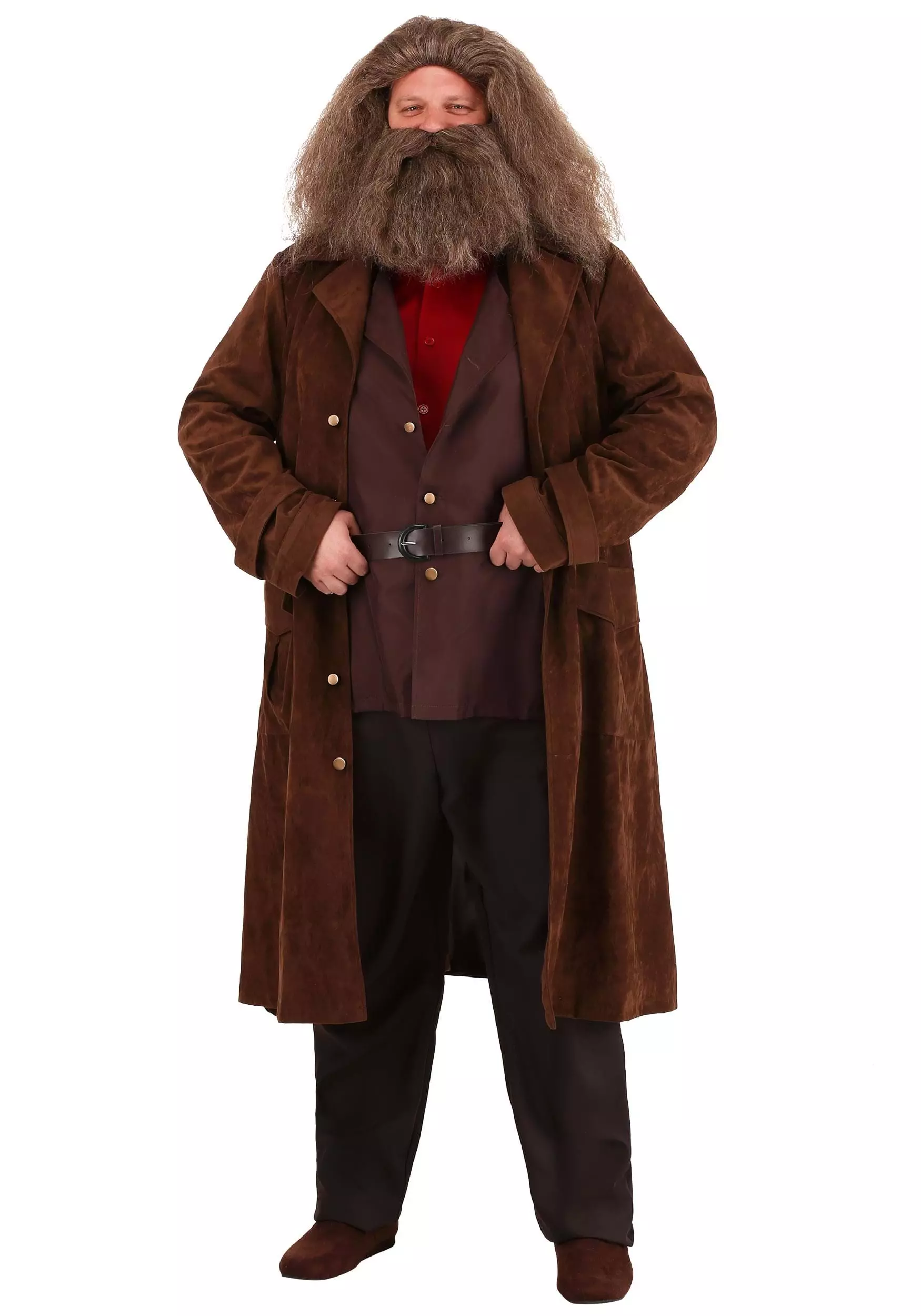 Jerry Leigh Deluxe Harry Potter Hagrid Plus Size Costume 4 Jerry Leigh Deluxe Harry Potter Hagrid Plus Size Costume - Image 4