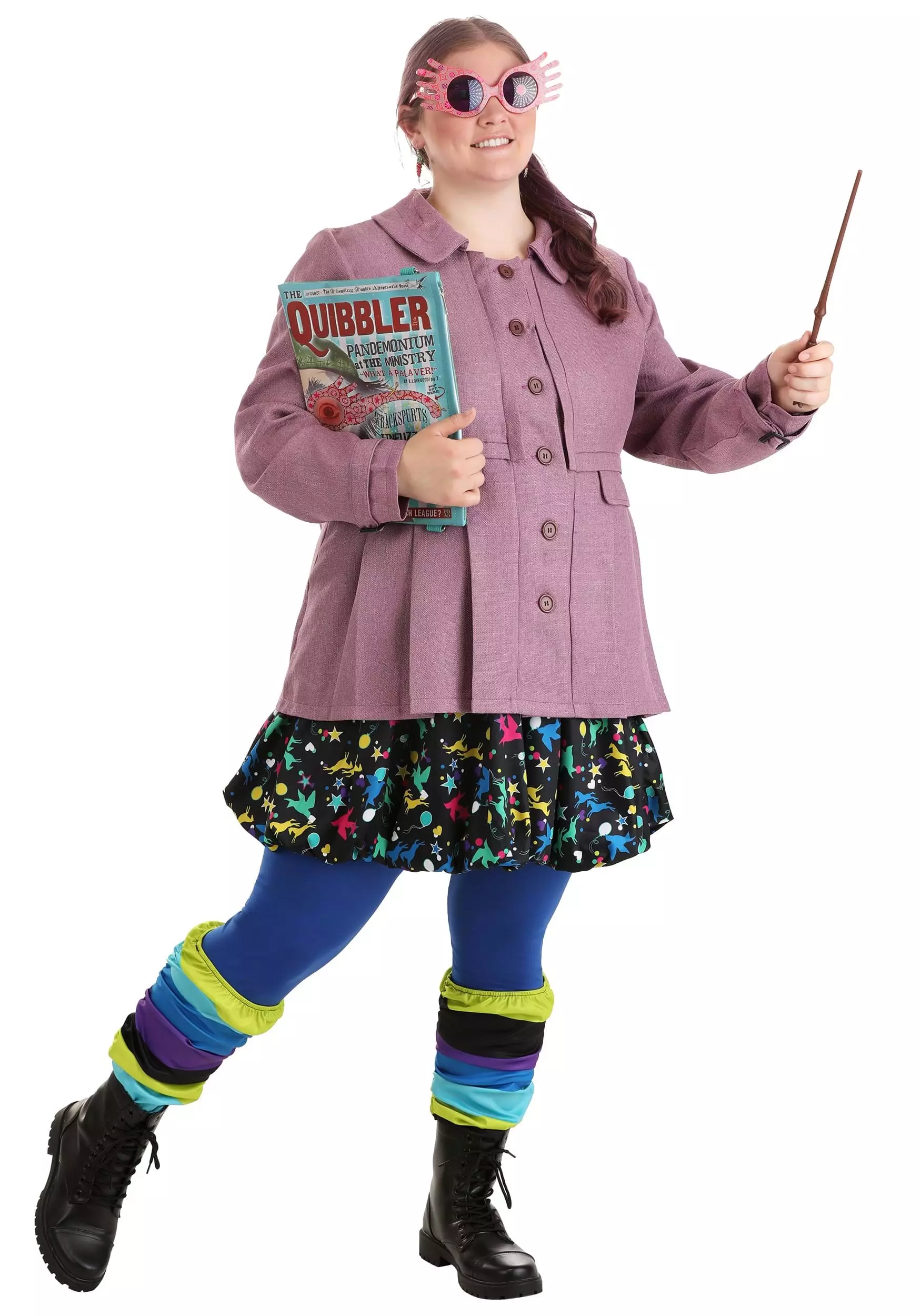 Jerry Leigh Deluxe Harry Potter Luna Lovegood Plus Size Costume 1 Jerry Leigh Deluxe Harry Potter Luna Lovegood Plus Size Costume