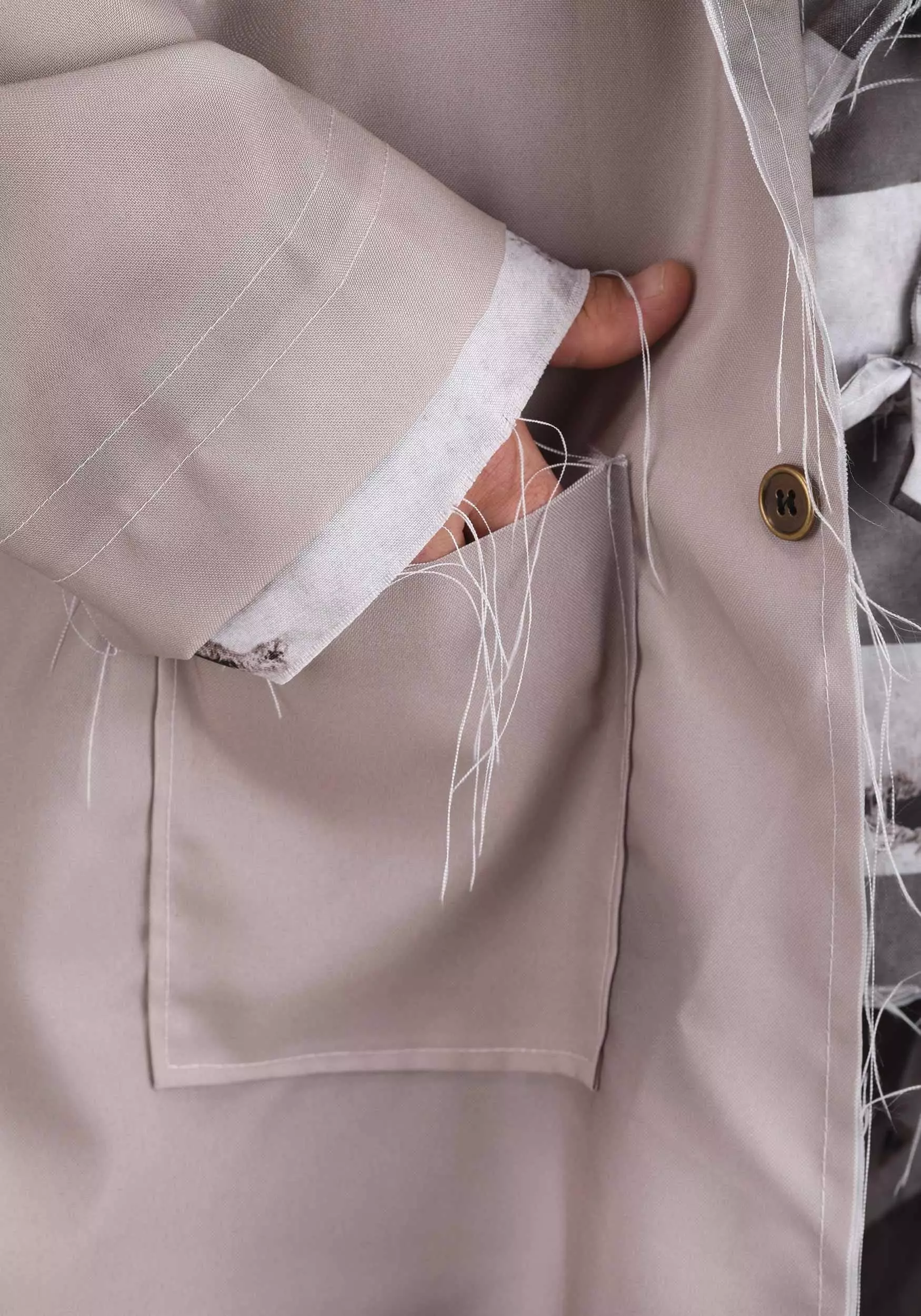 Jerry Leigh Deluxe Harry Potter Sirius Plus Size Costume For Men 3 Jerry Leigh Deluxe Harry Potter Sirius Plus Size Costume For Men - Image 3