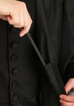 Jerry Leigh Deluxe Harry Potter Snape Plus Size Costume 8 Jerry Leigh Deluxe Harry Potter Snape Plus Size Costume -Scary Costumes store plus size deluxe harry potter snape costume alt 2