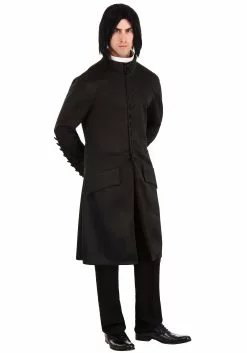Jerry Leigh Deluxe Harry Potter Snape Plus Size Costume 9 Jerry Leigh Deluxe Harry Potter Snape Plus Size Costume -Scary Costumes store plus size deluxe harry potter snape costume alt 3