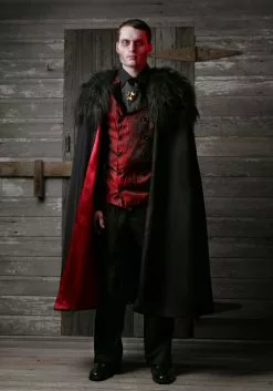 Fun Costumes Deluxe Men's Vampire Plus Size Costume