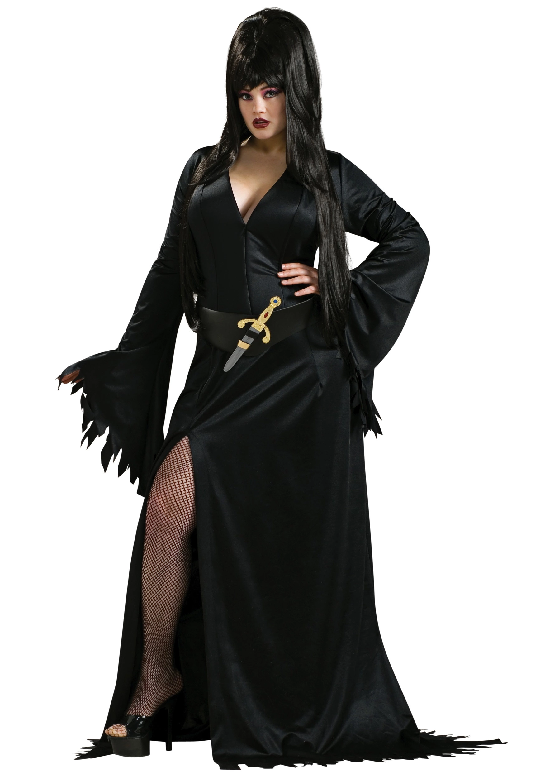 Rubies Costume Co. Inc Women's Elvira Plus Size Costume 1 Rubies Costume Co. Inc Women's Elvira Plus Size Costume