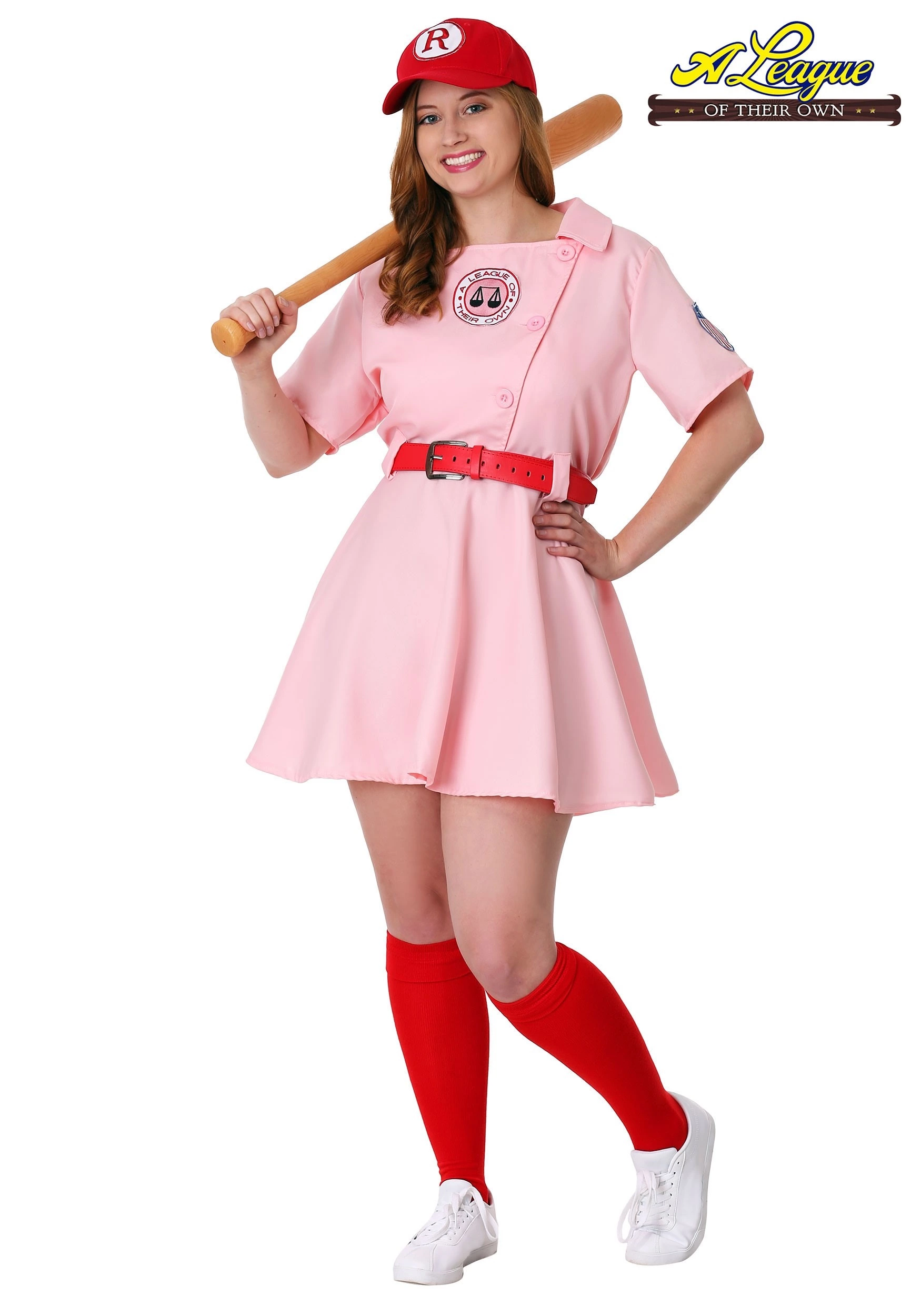Fun Costumes League Of Their Own Dottie Plus Size Costume 1 Fun Costumes League Of Their Own Dottie Plus Size Costume