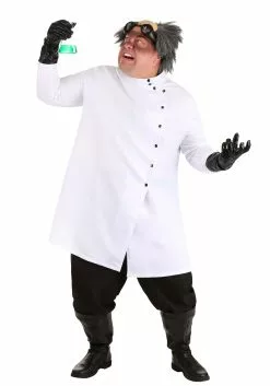 Fun Costumes Men's Plus Size Mad Scientist Costume