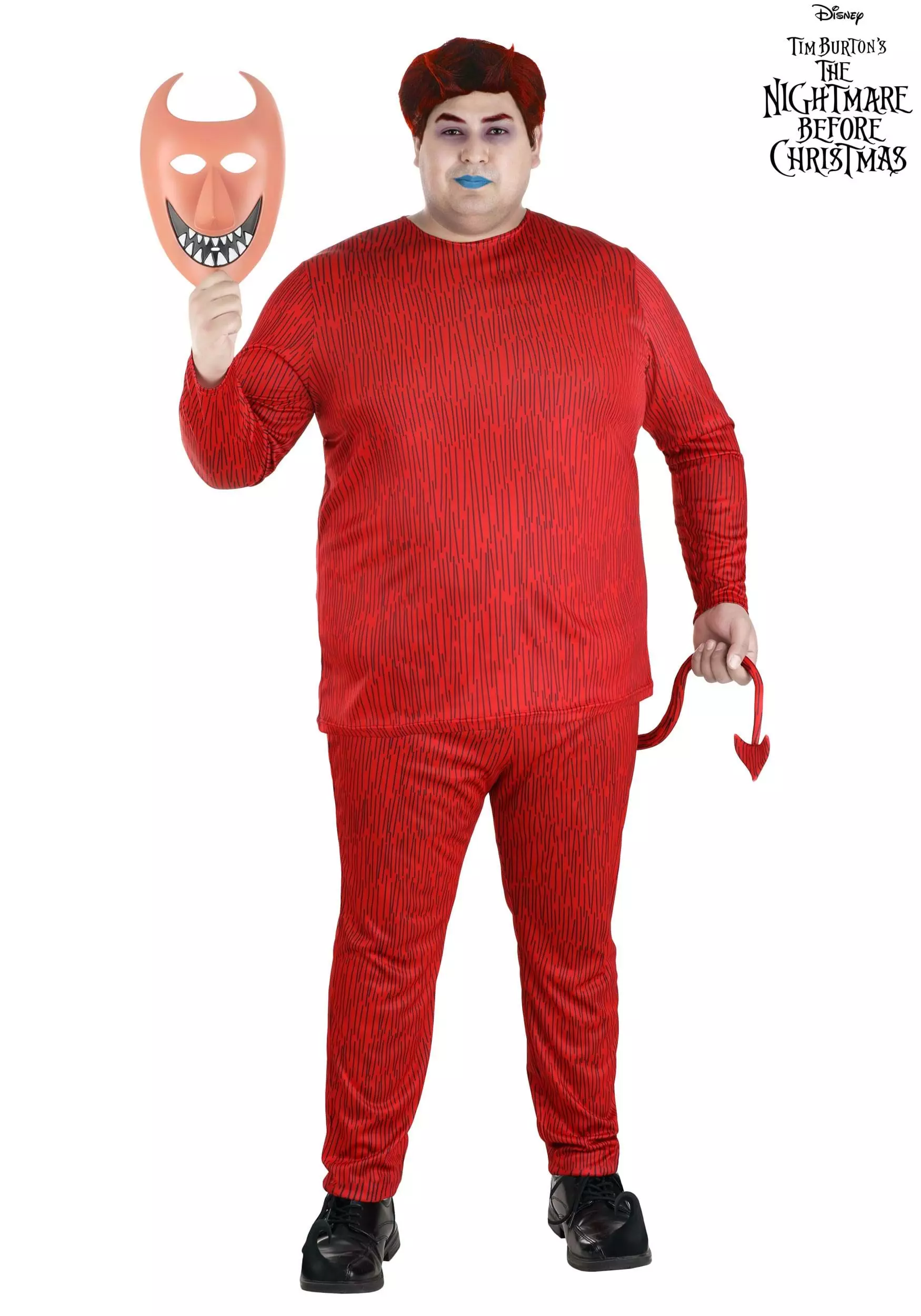 Fun Costumes Disney Nightmare Before Christmas Adult Plus Size Lock Costume 1 Fun Costumes Disney Nightmare Before Christmas Adult Plus Size Lock Costume
