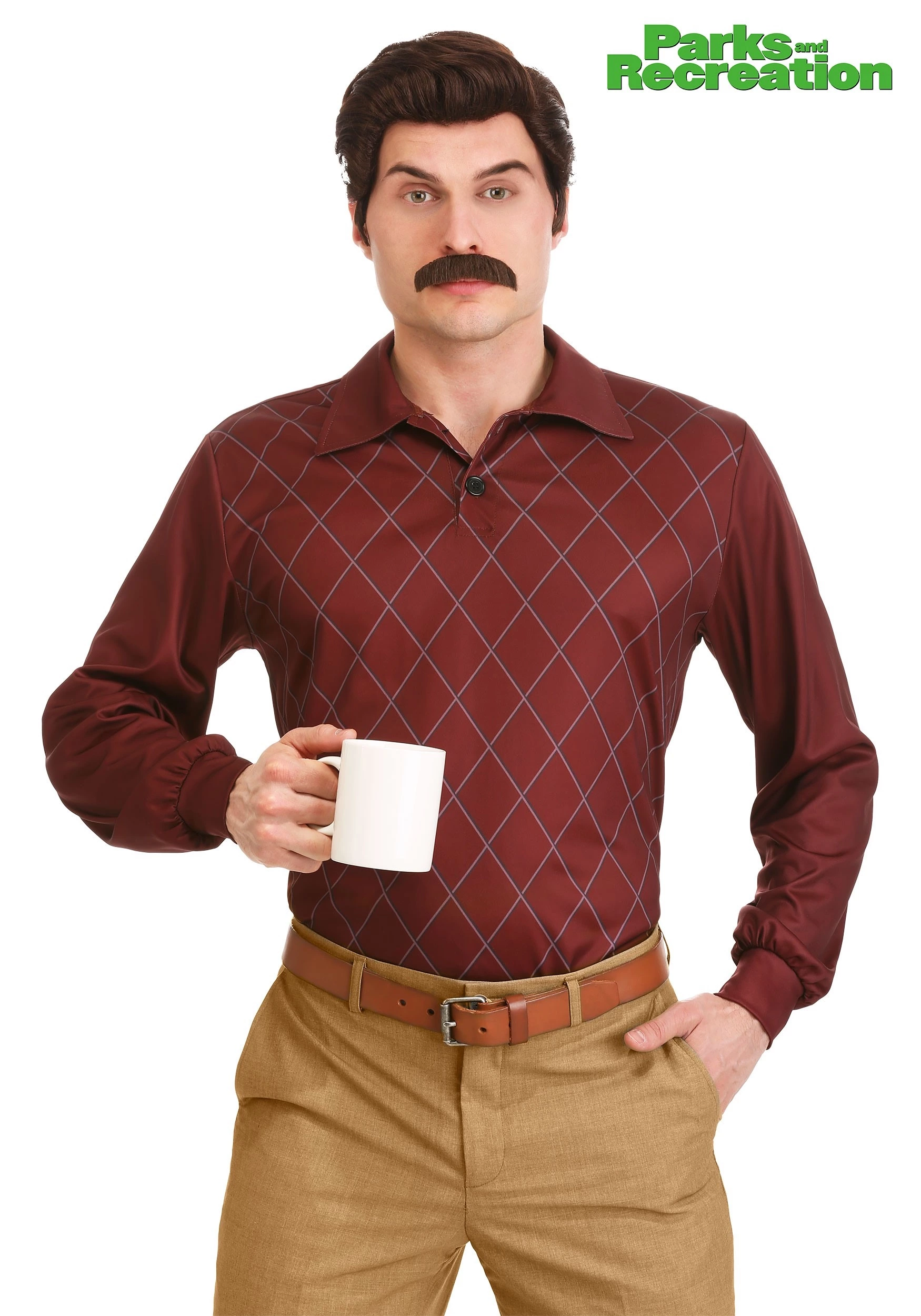 Partytime Costume & Lingerie (Yiwu) Factory Parks And Recreation Plus Size Ron Swanson Costume 1 Partytime Costume & Lingerie (Yiwu) Factory Parks And Recreation Plus Size Ron Swanson Costume