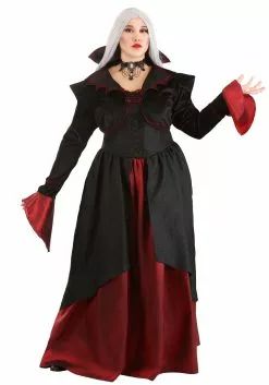 Armada Plus Size Ravishing Vampire Costume For Women
